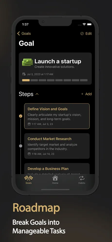free app for Roadmap tasks tracking